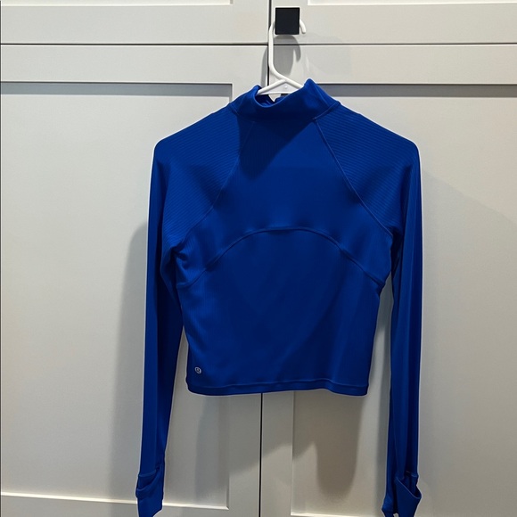 Lululemon Rulu Run Ribbed Half Zip - Picture 3 of 4